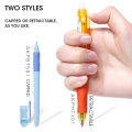 Andstal 0.5mm Single Eraser Retractable  Bullet Erasable Gel Pen Dual Eraser Needle Tube Gel ink Pen School Supplies